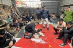 40 cảnh sát đột kích sới bạc trong xưởng cơ khí ở Hà Nội
