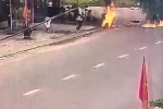 Quảng Nam: Xôn xao clip cô gái bị đánh ghen, tạt xăng đốt ngay giữa đường