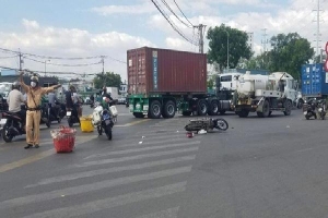 Tai nạn giao thông nghiêm trọng ở huyện Bình Chánh