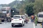 Xe khách va chạm xe đầu kéo ở Lạng Sơn, 7 người thương vong