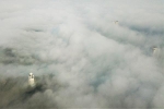 Nghệ An, Hà Tĩnh chìm trong sương mù, nhiều chuyến bay bị ảnh hưởng
