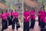 4 phụ nữ nhảy nhạc remix ở nơi an nghỉ của tăng ni rồi đăng lên Tiktok