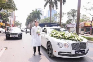 Mãn nhãn với đám cưới quy tụ dàn siêu xe trăm tỷ tại Hà Nội, gia thế khủng của nhà trai khiến dân tình không khỏi trầm trồ