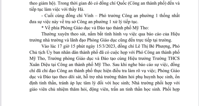 Nhắn tin 'gạ tình' nữ sinh lớp 8, thầy giáo ở Tiền Giang khai gì?