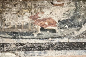 Sửa lại nhà cũ, người đàn ông bất ngờ tìm thấy bức tranh 400 năm tuổi