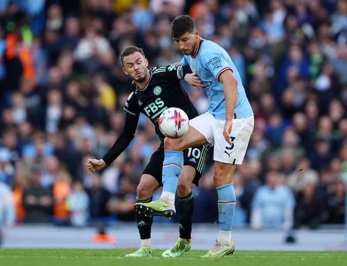 Haaland lập kỷ lục ghi bàn, Man City hủy diệt Leicester - Ảnh 6.