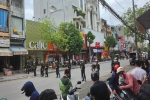 Hàng chục cảnh sát xuất hiện trước nhà trùm giang hồ Tuấn 'thần đèn' ở Thanh Hóa