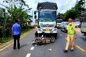 Tai nạn nghiêm trọng ở Lâm Đồng, 1 công an xã tử vong
