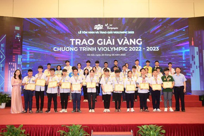 1.640 học sinh đạt huy chương vàng Violympic năm học 2022 - 2023 - Ảnh 1.