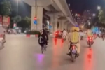 Làm rõ hai thanh niên bốc đầu xe máy trên đường Nguyễn Trãi
