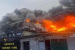 Hà Nội: Cháy lớn tại xưởng sửa chữa ôtô ở phường Cầu Diễn