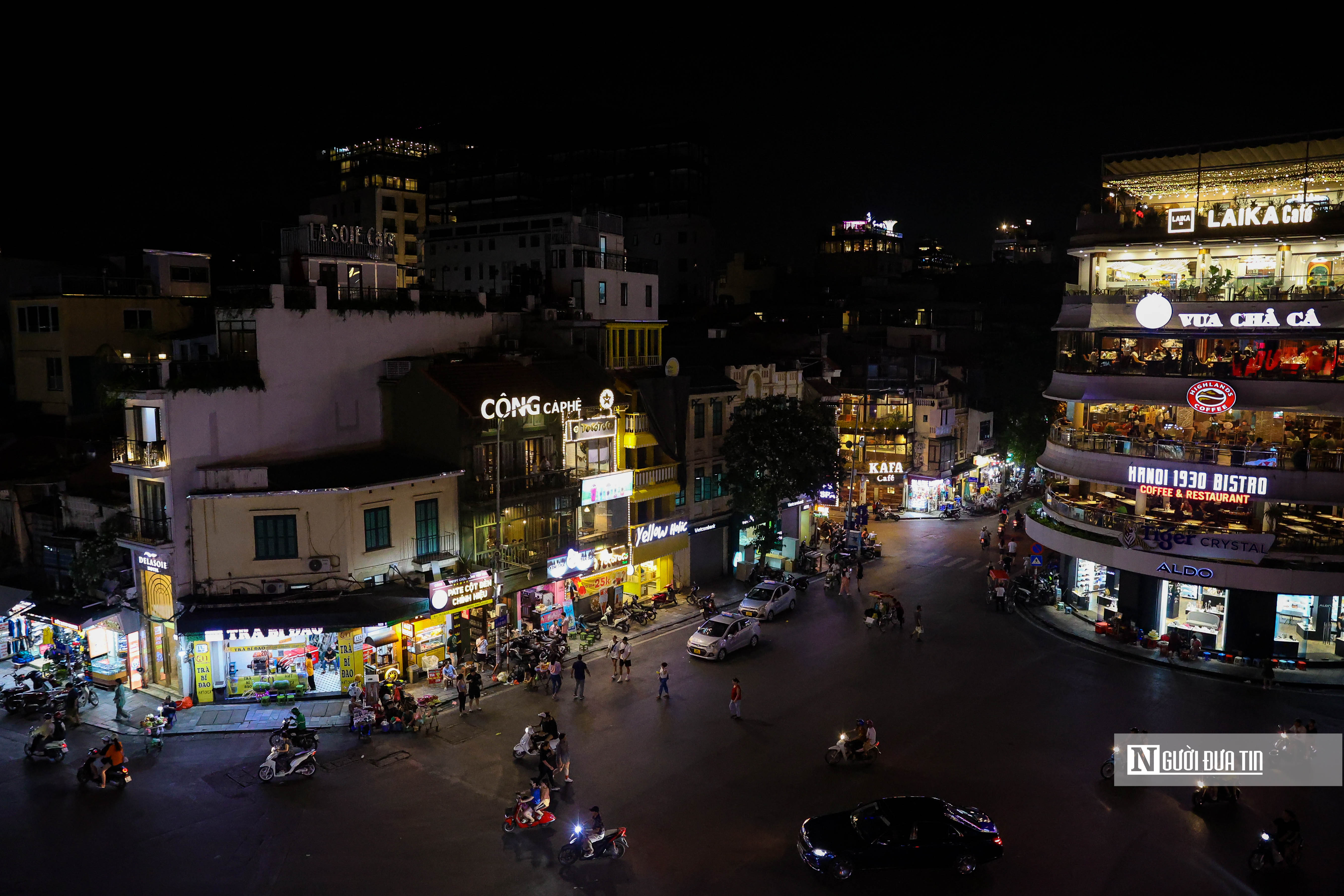 Dân sinh - Hà Nội: Nhiều tuyến đường, tòa nhà tối sầm vì cắt giảm tiêu thụ điện (Hình 6).