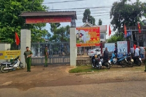 Truy thăng quân hàm đối với 4 Công an xã hi sinh tại Đắk Lắk