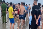 Hai du khách bị đuối nước tử vong khi tắm biển Trà Cổ