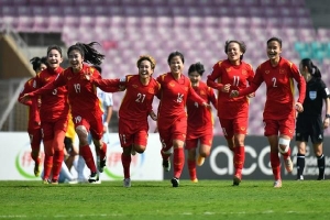 Đội tuyển nữ Việt Nam lên sóng màn ảnh