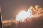 Ukraine tấn công mạnh mẽ vào Makiivka, quả cầu lửa đỏ rực trời đêm