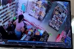 Camera giám sát ghi được cảnh một siêu thị bị trộm đồ 3 lần trong vòng 4 giờ