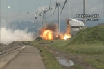 Động cơ tên lửa Nhật Bản phát nổ trong quá trình thử nghiệm