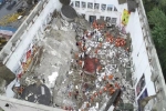 Sập mái phòng thể chất trường học ở Trung Quốc, ít nhất 11 người chết