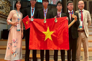 Việt Nam xuất sắc giành 3 huy chương vàng, 1 huy chương bạc Olympic Hóa học Quốc tế
