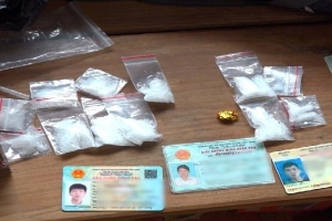 Lâm Đồng: Triệt phá nhóm mua bán chất ma túy tại Tp.Đà Lạt