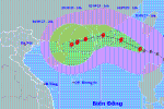 Bão Saola giật cấp 17 vào biển Đông, trở thành cơn bão số 3