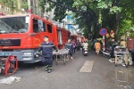 Nỗ lực cứu hộ vụ cháy chung cư mini ở Hà Nội