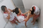 Nữ sinh hút thuốc, đánh nhau trong nhà vệ sinh: Trường mời công an vào cuộc
