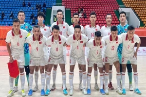 Thắng đậm Nepal, tuyển futsal Việt Nam sớm giành vé vào vòng chung kết châu Á 2024