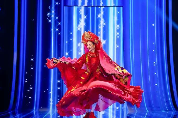 Chung kết Miss Universe 2023: Độc đáo váy dạ hội của người đẹp Việt - Ảnh 3.