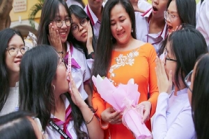 'Cười hết cỡ' trong ngày Nhà giáo Việt Nam