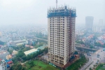 Cận cảnh khối bê tông 25 tầng bỏ hoang trên khu đất đắc địa ở Hà Nội