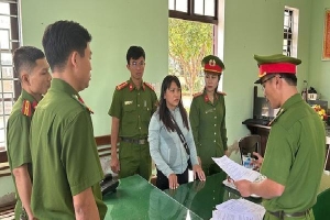 Chiếm đoạt hơn 1 tỉ đồng, cô gái ở Quảng Nam bị bắt