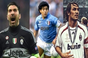 Đội hình vĩ đại nhất mọi thời đại của Serie A