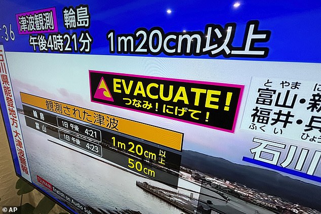 Động đất mạnh rung chuyển Nhật Bản, cảnh báo sóng thần- Ảnh 1.