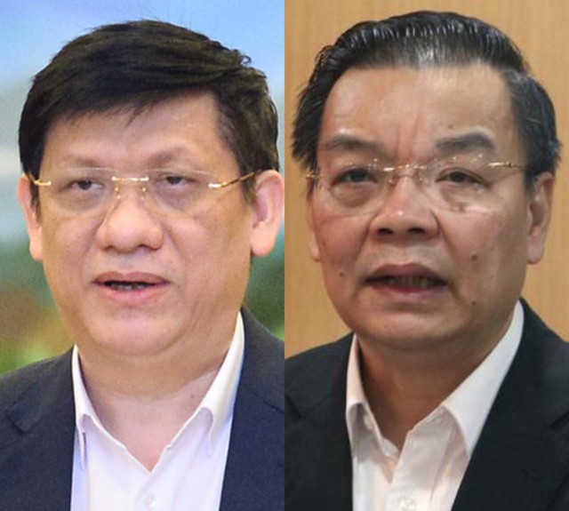 Vụ Việt Á: Hôm nay hai cựu bộ trưởng Nguyễn Thanh Long, Chu Ngọc Anh hầu toà- Ảnh 1.