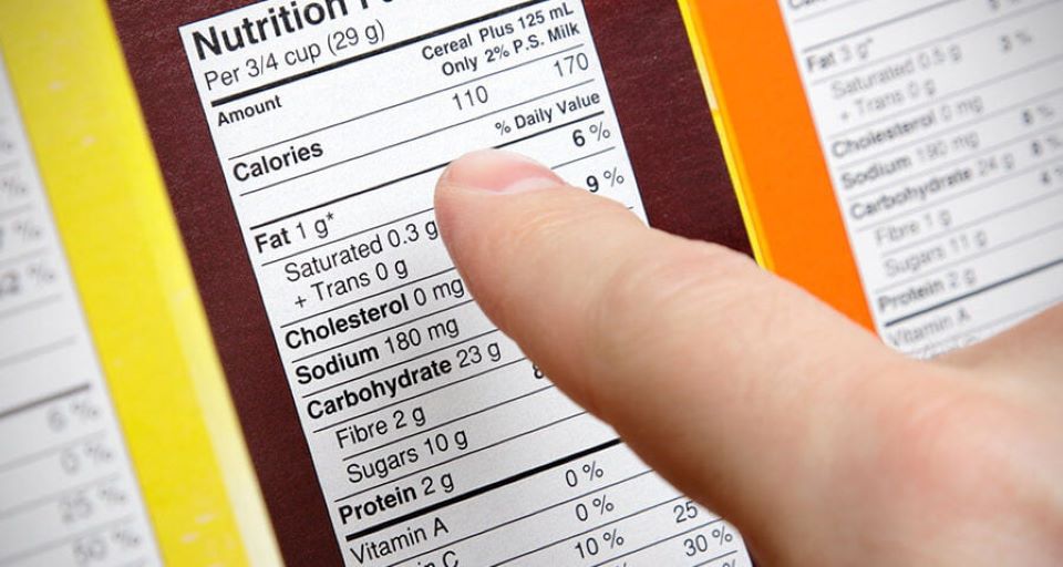 Sức khỏe - Quy định mới về ghi thành phần dinh dưỡng trên nhãn thực phẩm