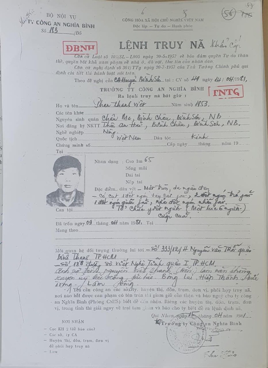 Hồ sơ điều tra - Quảng Ngãi: Hành trình truy bắt kẻ sát hại 6 người trốn 43 năm (Hình 2).