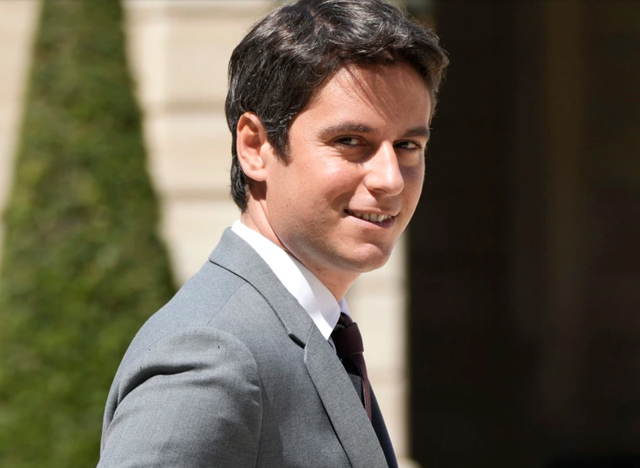 Ông Gabriel Attal trở thành thủ tướng Pháp ở tuổi 34. Ảnh: AP