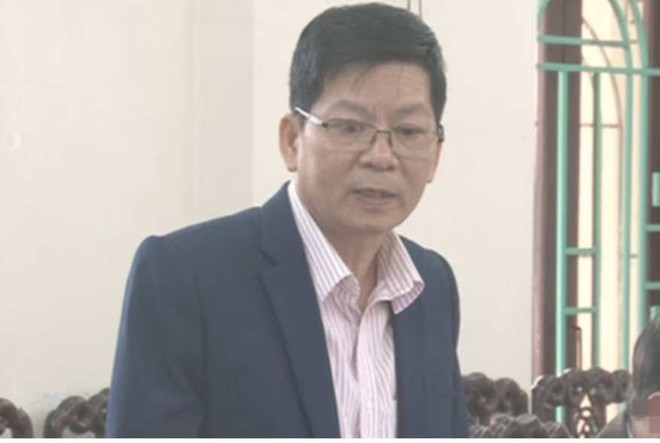 Cựu Giám đốc CDC Nam Định - Đỗ Đức Lưu.