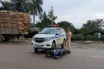 Tông vào xe CSGT, nam thanh niên ở Quảng Nam tử vong