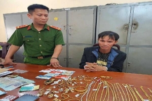 Đắk Lắk: Bắt giữ đối tượng trộm cắp hàng chục cây vàng, bạc
