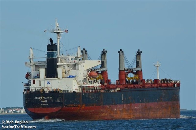 Tàu chở hàng MV Genco Picardy. Ảnh: Marine Traffic