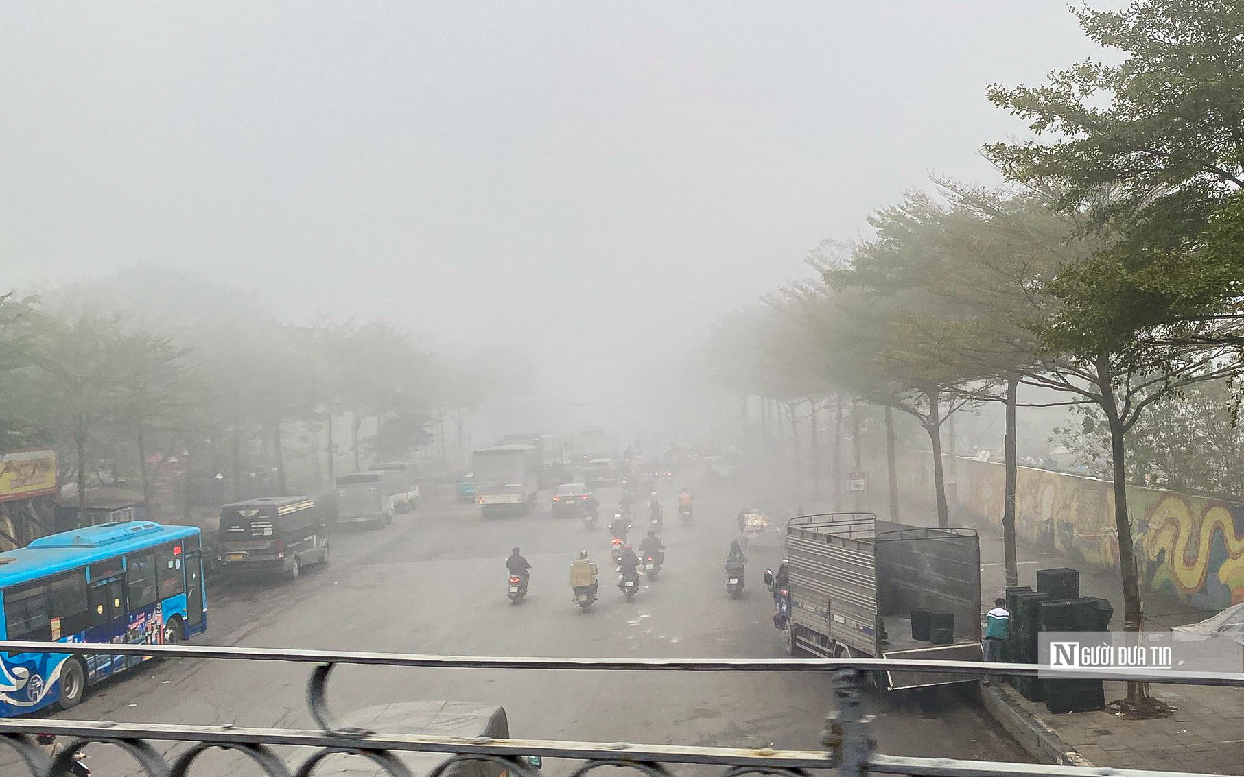 Dân sinh - Hà Nội chìm trong sương mù (Hình 6).
