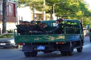 Xe CSGT Bình Thuận gặp tai nạn, một chiến sỹ Bộ Công an tử vong