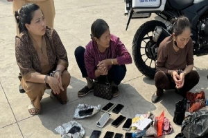Nhóm 'nữ quái' gây ra hàng loạt vụ trộm cắp tại lễ hội Tiên Công