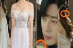 Thánh soi hiển linh: Lộ ảnh váy cưới tuyệt đẹp được cho là của 'Thư ký' Park Min Young