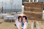 HOT: Loạt ảnh hiếm hoi về bãi biển nơi diễn ra lễ đính hôn của Trường Giang và Nhã Phương