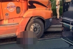 Đôi nam nữ 'phượt thủ' bị xe container tông thương vong ở Hải Phòng