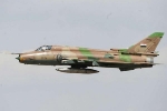 Mẫu cường kích Su-22 Syria vừa bị Israel bắn rơi